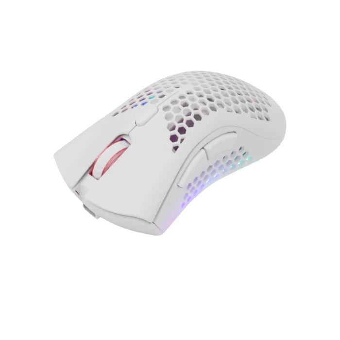 Souris Gamer Sans Fil WHITE SHARK LIONEL WGM-5012 - Blanc