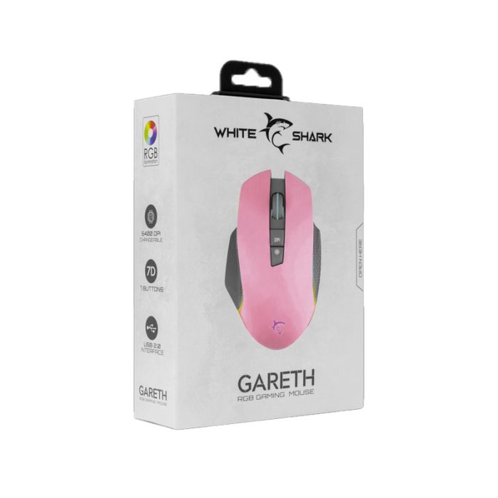 Souris Gamer WHITE SHARK GALAHAD GM-5009 - Rose