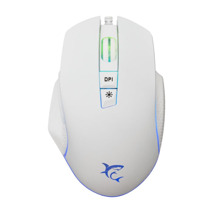 Souris Gamer WHITE SHARK GARETH GM-5009 - Blanc