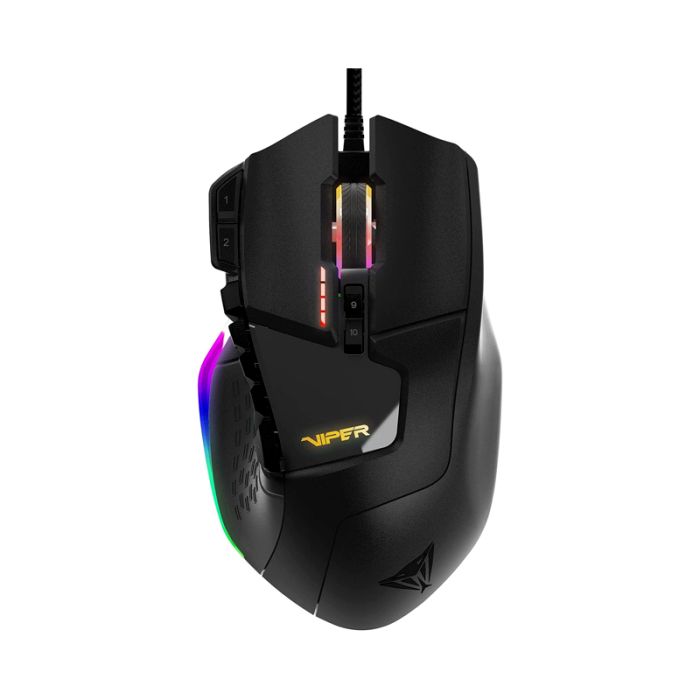 Souris Laser Filaire Gamer PATRIOT VIPER V570 RGB - Noir