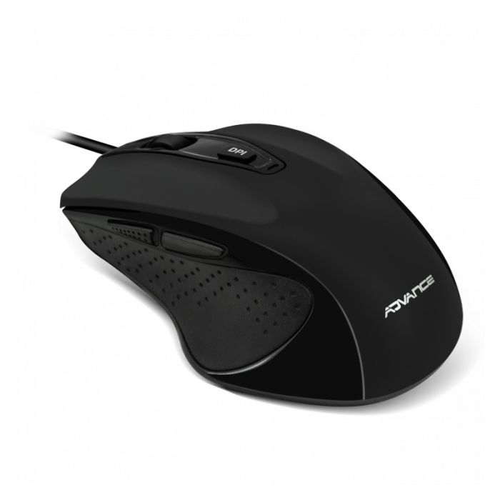 Souris Optique Filaire Advance 6D - Noir