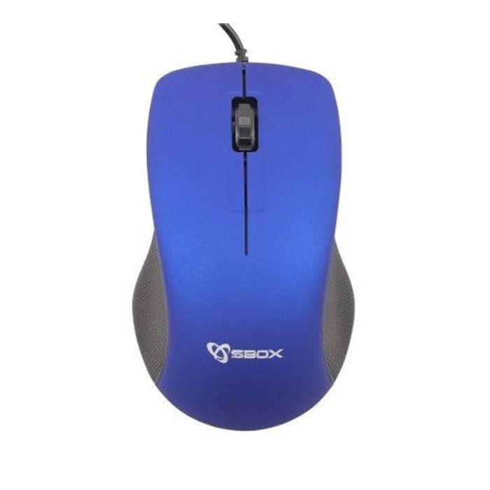 Souris Optique Filaire S-BOX M-958B - Bleu