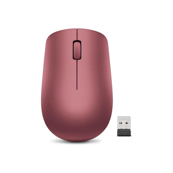 Souris Optique Sans Fil LENOVO 530 - Rouge cerise (GY50Z18990)