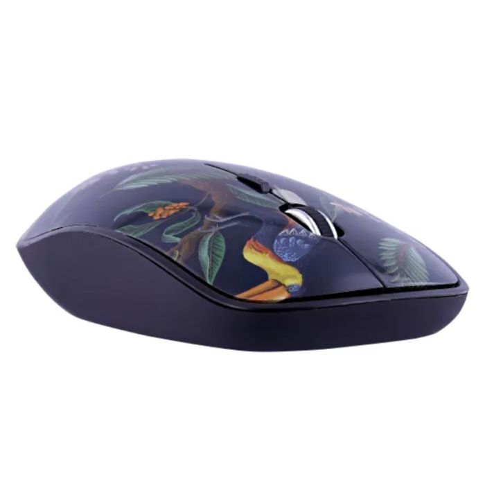 Souris Sans Fil et Tapis de Souris TNB AMAZONIA - Noir