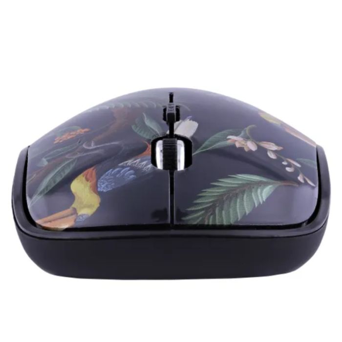 Souris Sans Fil et Tapis de Souris TNB AMAZONIA - Noir