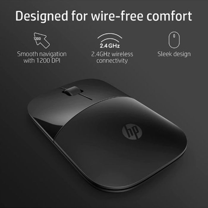 Souris sans fil HP Z3700 - Noir (V0L79AA)