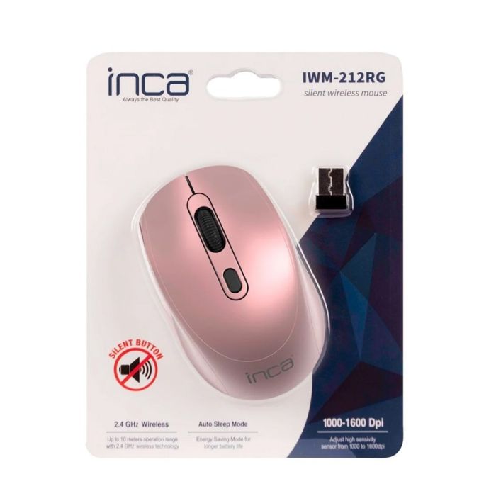 Souris Sans Fil INCA IWM-211RG - Rose Gold