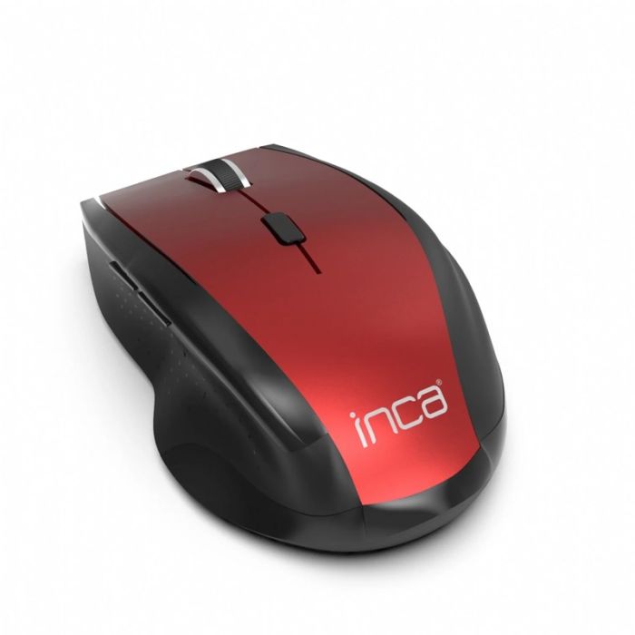 Souris Sans Fil INCA IWM-500GLK - Rouge&Noir