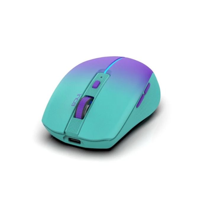 Souris Sans Fil INCA IWM-511RM Rechargeable - Bleu&Violet