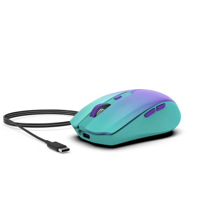 Souris Sans Fil INCA IWM-511RM Rechargeable - Bleu&Violet