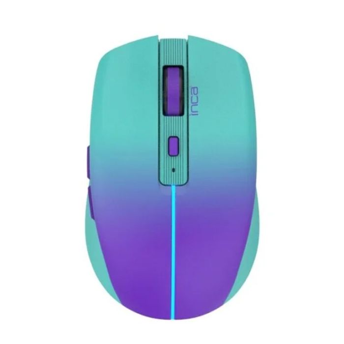 Souris Sans Fil INCA IWM-511RM Rechargeable - Bleu&Violet