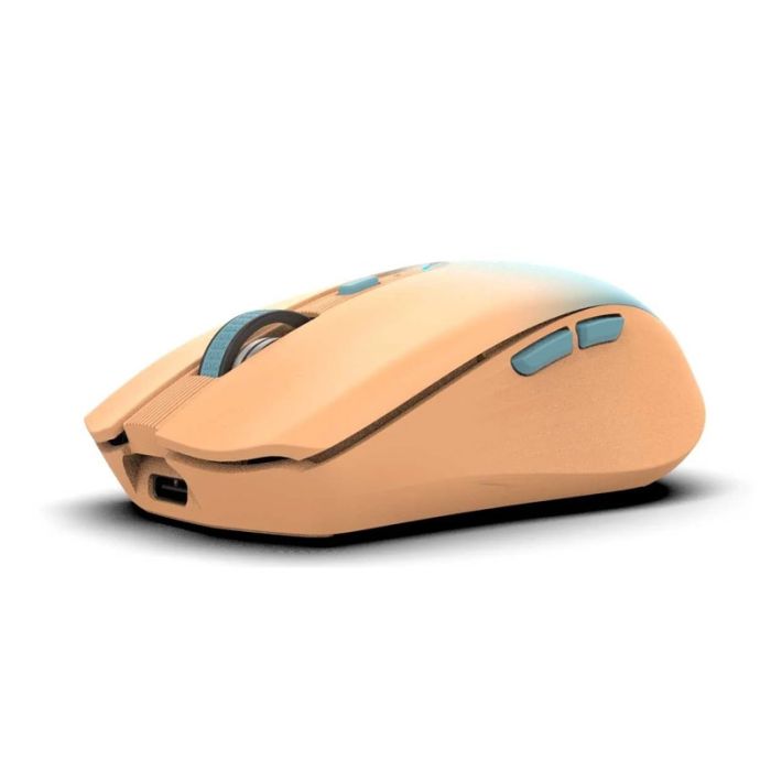 Souris Sans Fil INCA IWM-511RT Rechargeable - Corail&Bleu