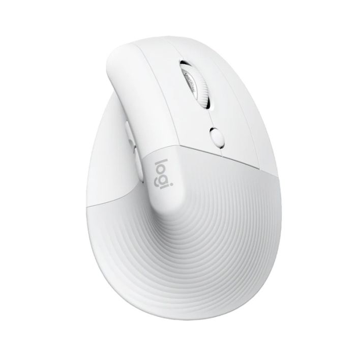 LOGITECH Lift | Souris Sans Fil Ergonomique Verticale Blanc