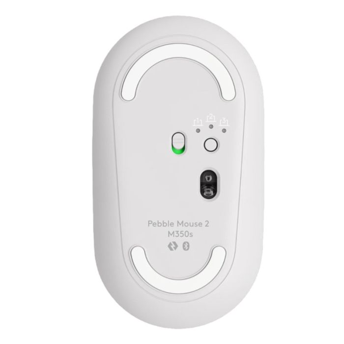  Souris Sans Fil LOGITECH Pebble M350s - Blanc