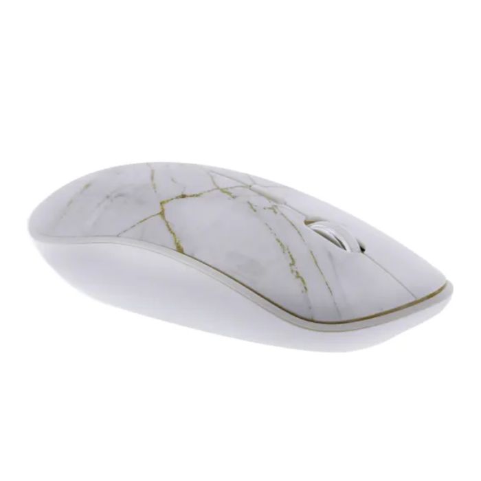 Souris Sans Fil TNB GOLD - Blanc Marbrées