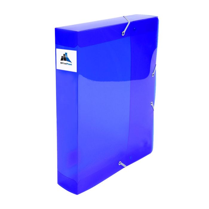 Boite de Classement OfficePlast Dos de 60 mm Bleu (1300111B)