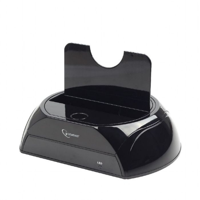 Station d'accueil GEMBIRD pour disque dur SATA & USB 3.0 - Noir