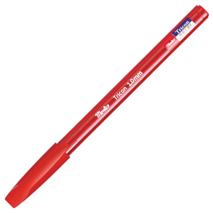 Stylo à Bille MONTEX Tricon 1.0 mm - Rouge