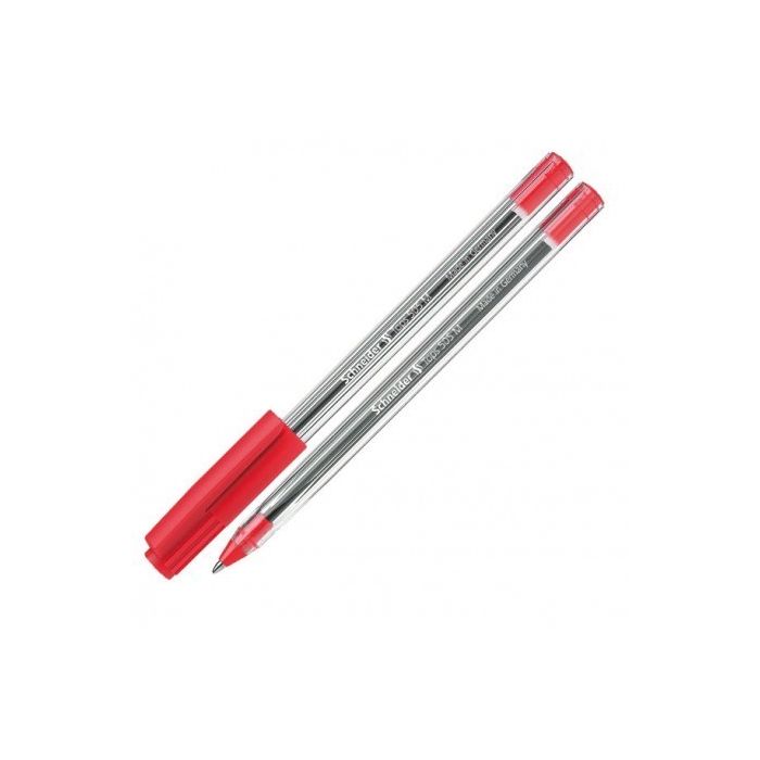 Pack de 50 Stylos à Bille SCHNEIDER Tops 505 M - Rouge