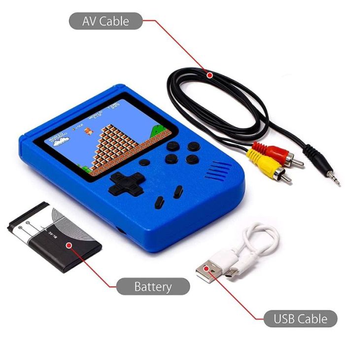 Sup Game Box 400 En 1(SUPP-400IN1-BL) - Bleu