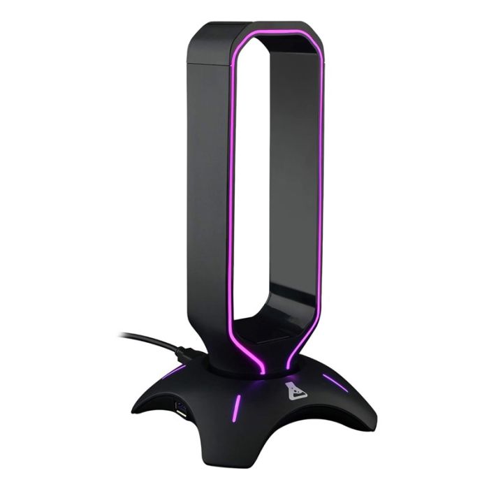 Support G-LAB K-STAND RADON RGB Pour Casque Gamer - Noir