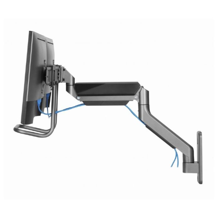 Support Mural Mobile GEMBIRD MA-WA2-02 Pour 2 Écrans 17