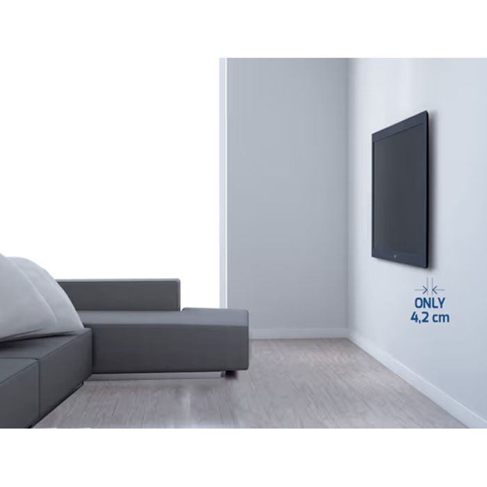 Support Mural MELICONI 400 SDR Pour TV 40'' - 80'' - Noir