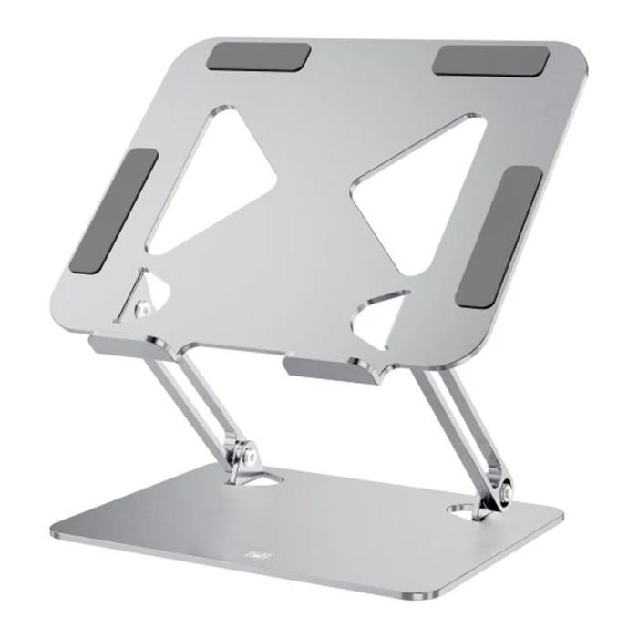 Support Pour Notebook TNB iClick Ajustable en métal - Silver