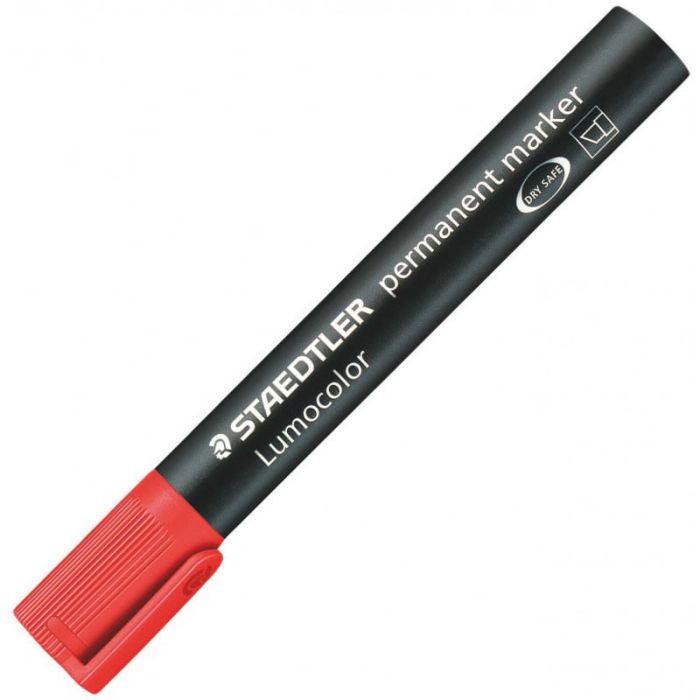 Marqueur Permanent STAEDTLER LUMOCOLOR 350 - Rouge