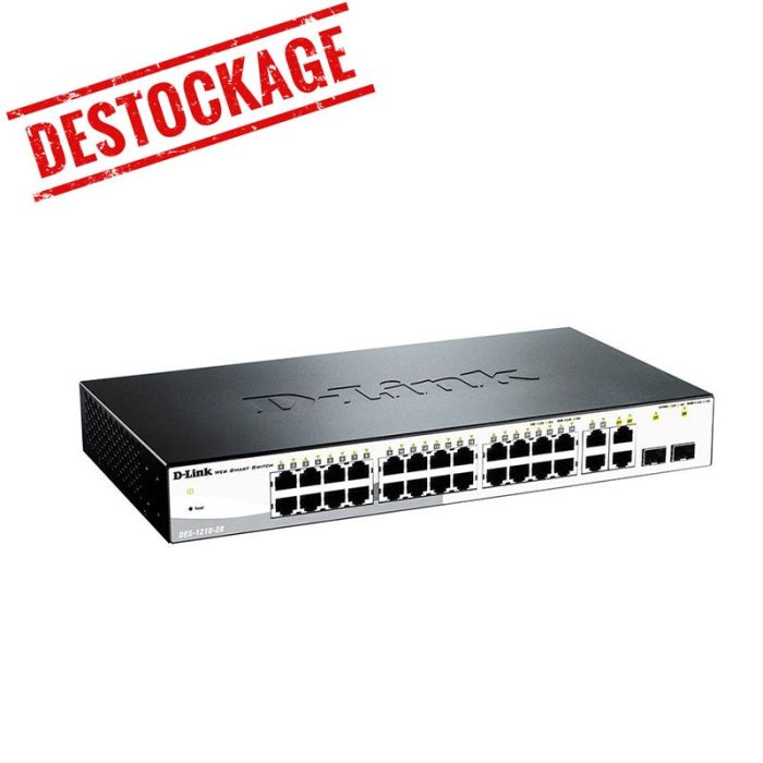 Switch D-LINK 8 PORTS 10/100/1000 MBPS POE - (DGS-1008MP)