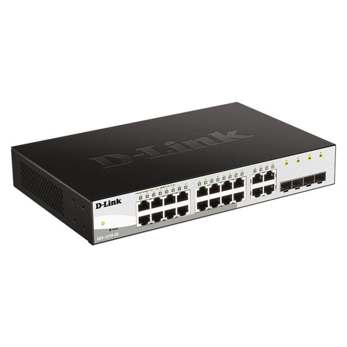 Switch D-Link DGS-1210-20 16 Ports 10/100/1000 Mbps 