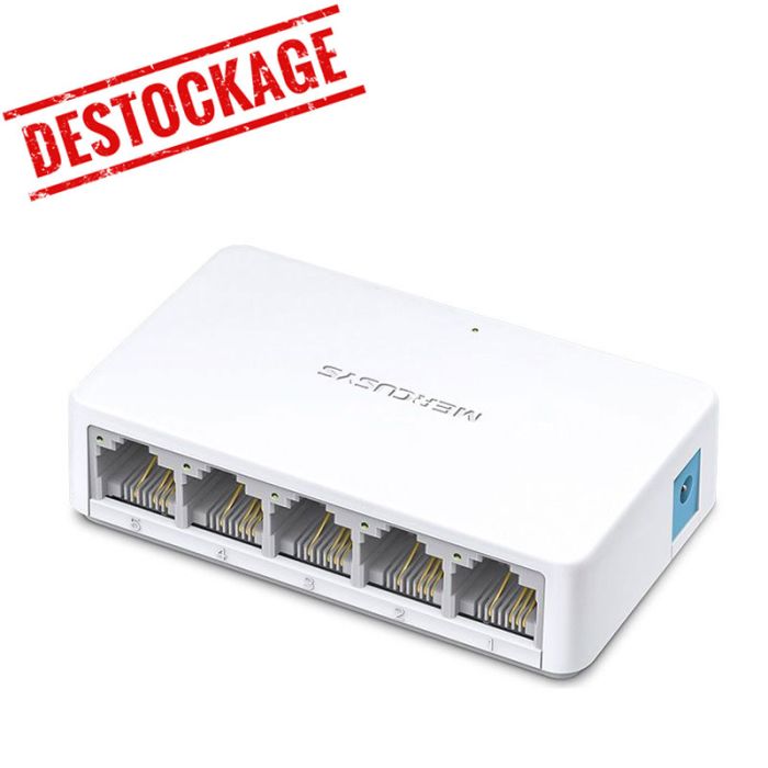  Switch de Bureau MERCUSYS 5 Ports 10/100 MBPS