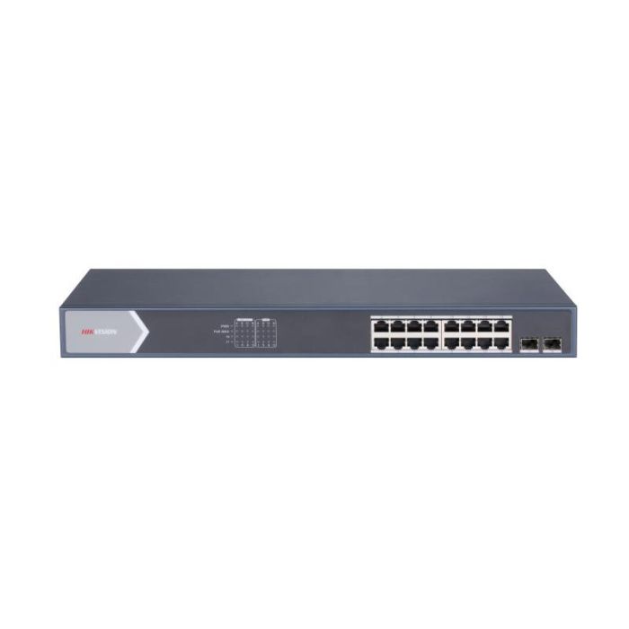 Switch POE non géré Gigabit HIKVISION 16 Ports - (3E0518P-EMB)