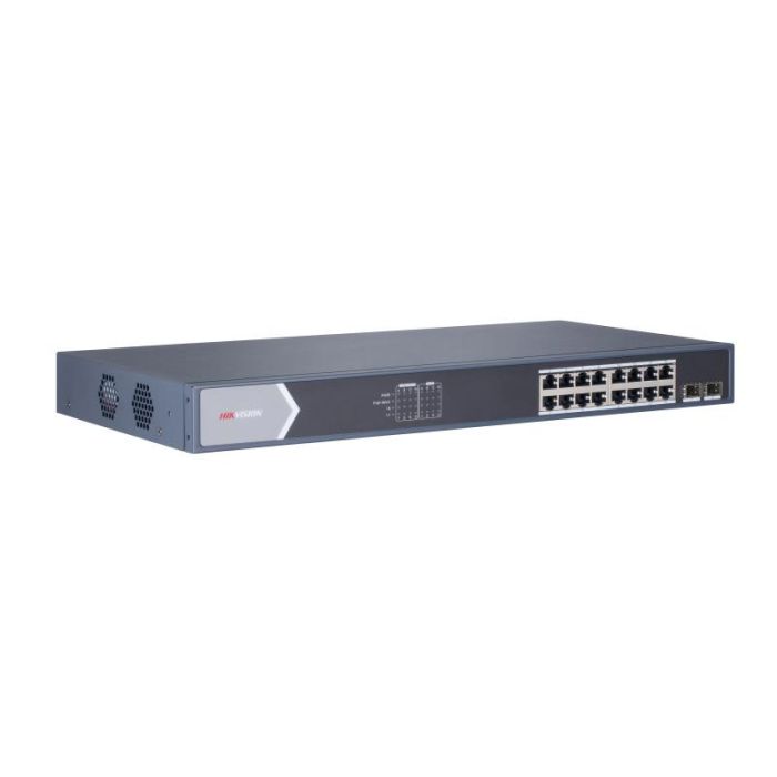 Switch POE non géré Gigabit HIKVISION 16 Ports - (3E0518P-EMB)