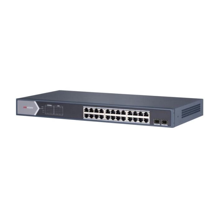 Switch POE non géré Gigabit HIKVISION 24 Ports - (DS-3E0526P-EM)