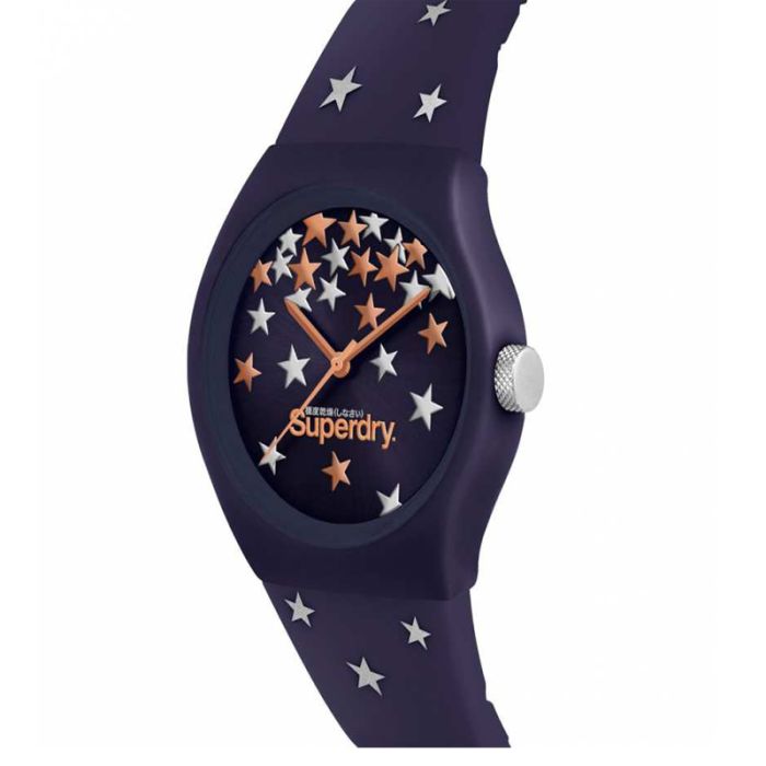 Montre Femme SUPERDRY - Star Bleu ( SYL-275U)