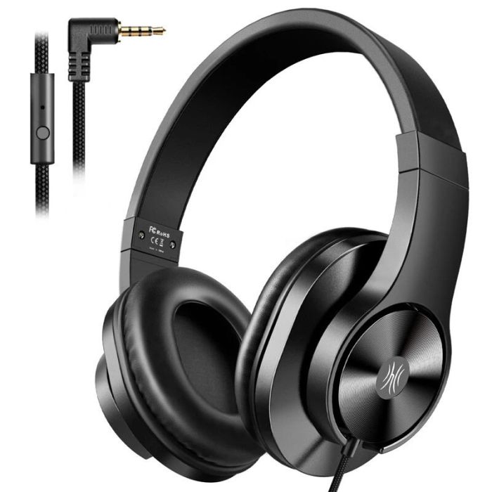 Micro Casque ONEODIO T3 Filaire - Noir