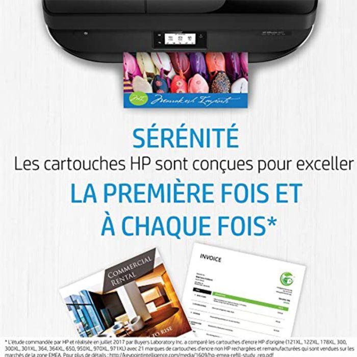 Cartouche d'encre d'origine HP 712 - Noir (3ED70A)