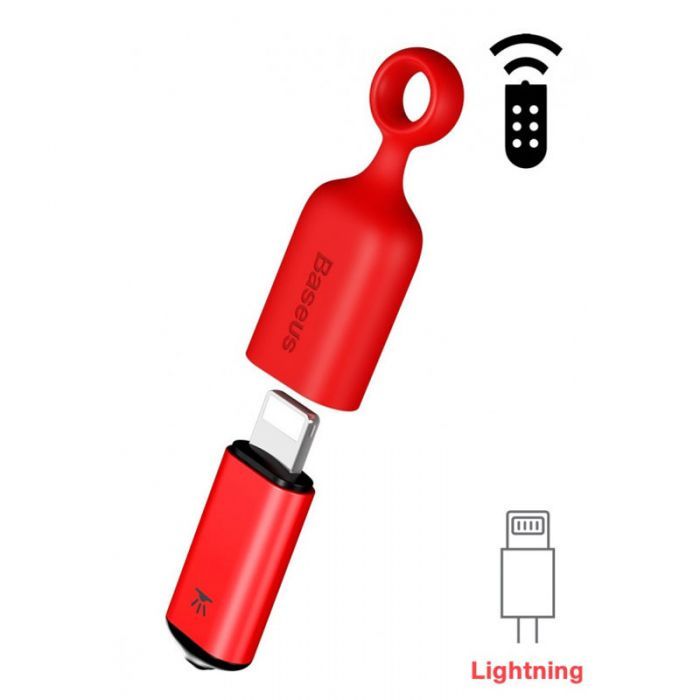 Télécommande Infrarouge BASEUS ACLR01-S1 Lightning - Rouge