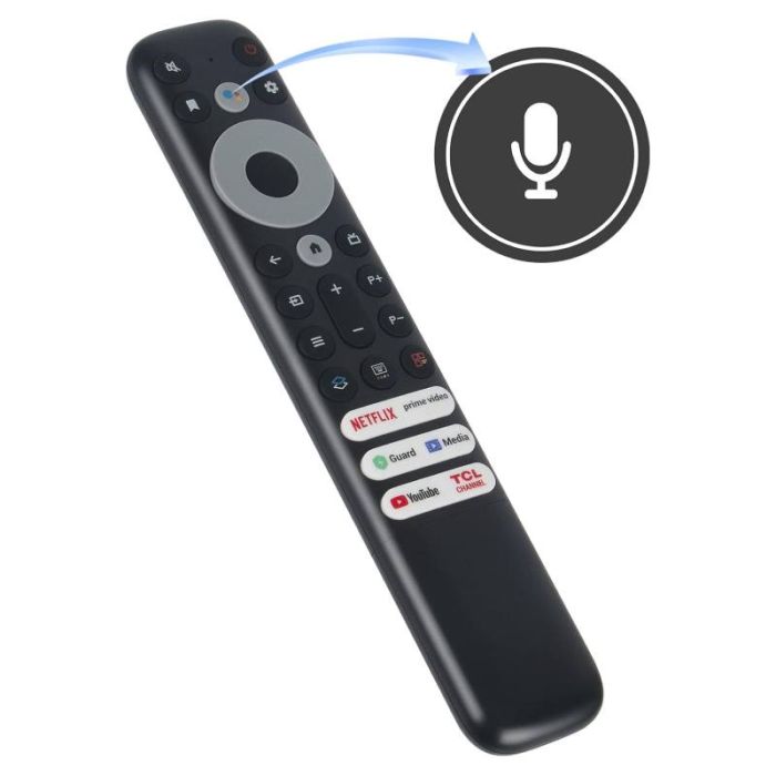 Télécommande Pour TCL Mini LED 8K TV   - Noir(CMD-675)
