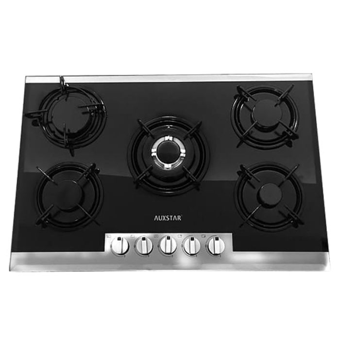 Plaque De Cuisson Encastrable AUXSTAR AUX-800V 5 Feux - Noir