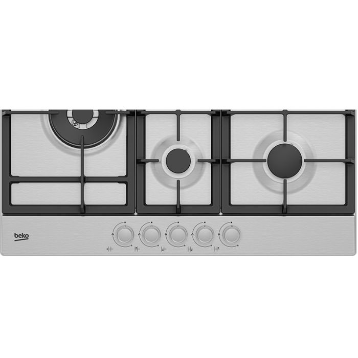 Plaque De Cuisson Encastrable BEKO HIAL75225SX 5Feux 75cm - Inox