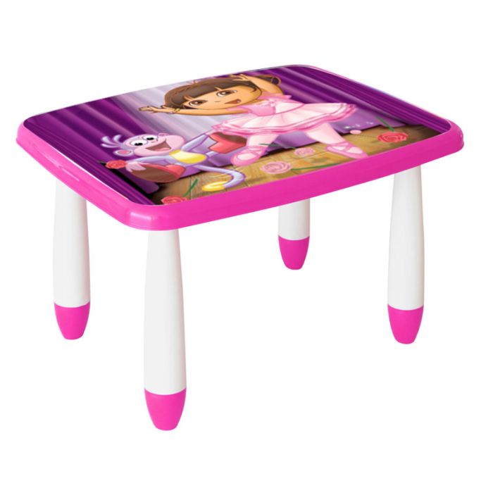 Table Smile Rectangulaire DORRA - Rose