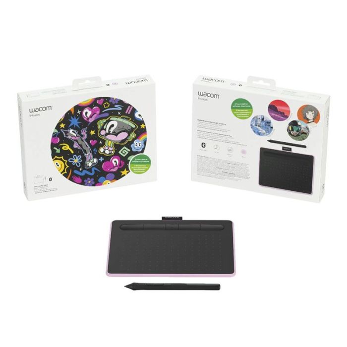 Tablette Graphique WACOM Intuos M Bluetooth Berry - Rose