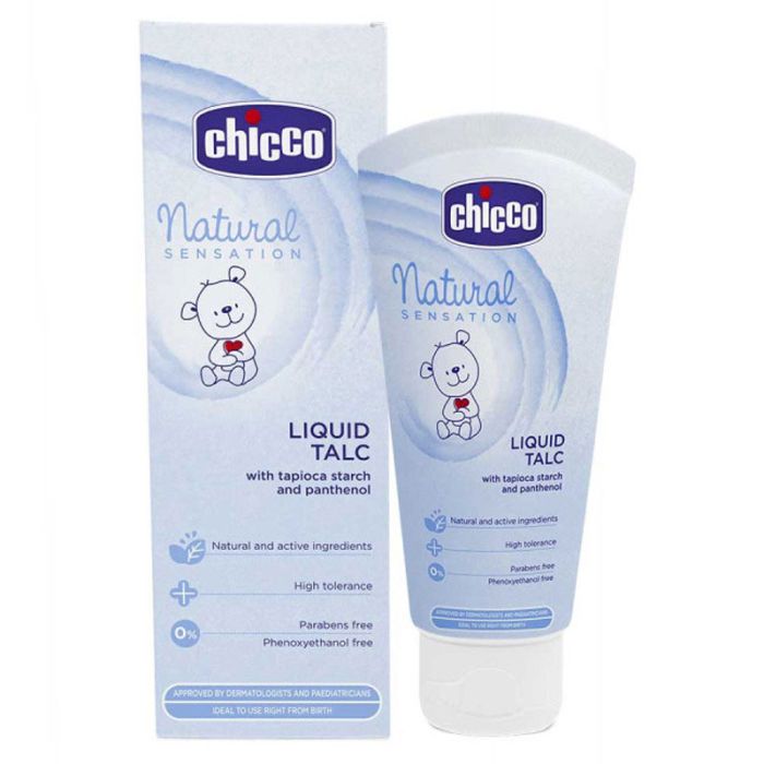 Talc Liquide CHICCO Natural Sensation Pour Bébé - 100ml 