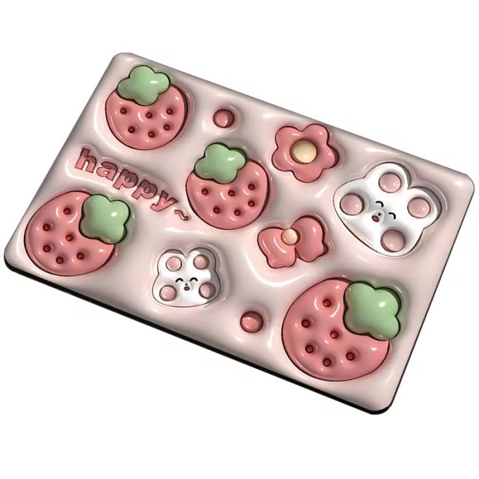 Tapis De Salle De Bain Antidérapant 3D Happy
