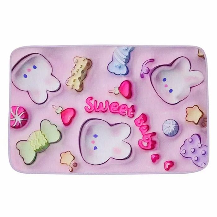 Tapis De Salle De Bain Antidérapant 3D Sweet Baby