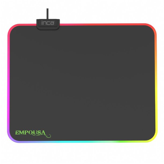 Tapis De Souris Gamer INCA IMP-024 RGB - Noir