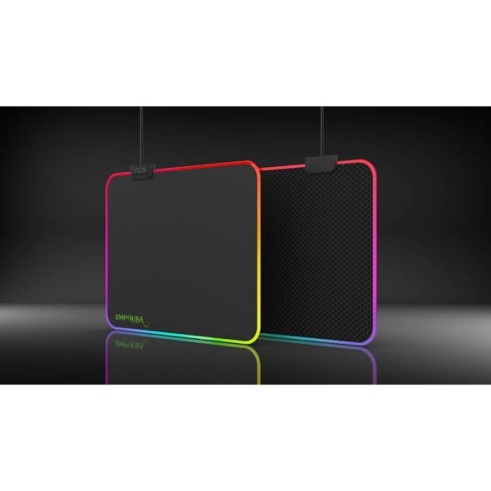 Tapis De Souris Gamer INCA IMP-024 RGB - Noir