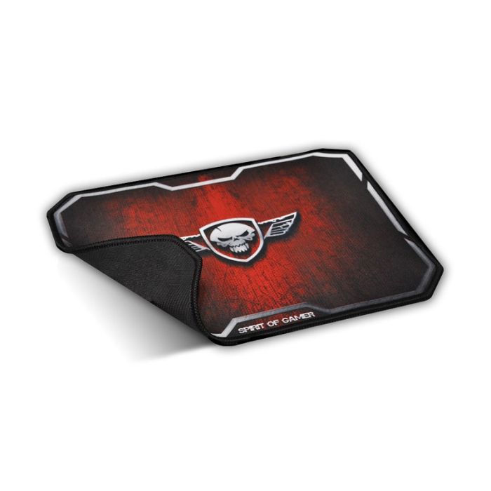 Tapis de Souris Gamer SPIRIT OF GAMER Winged Skull M - Rouge